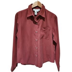 Orvis Button Down Shirt Silk